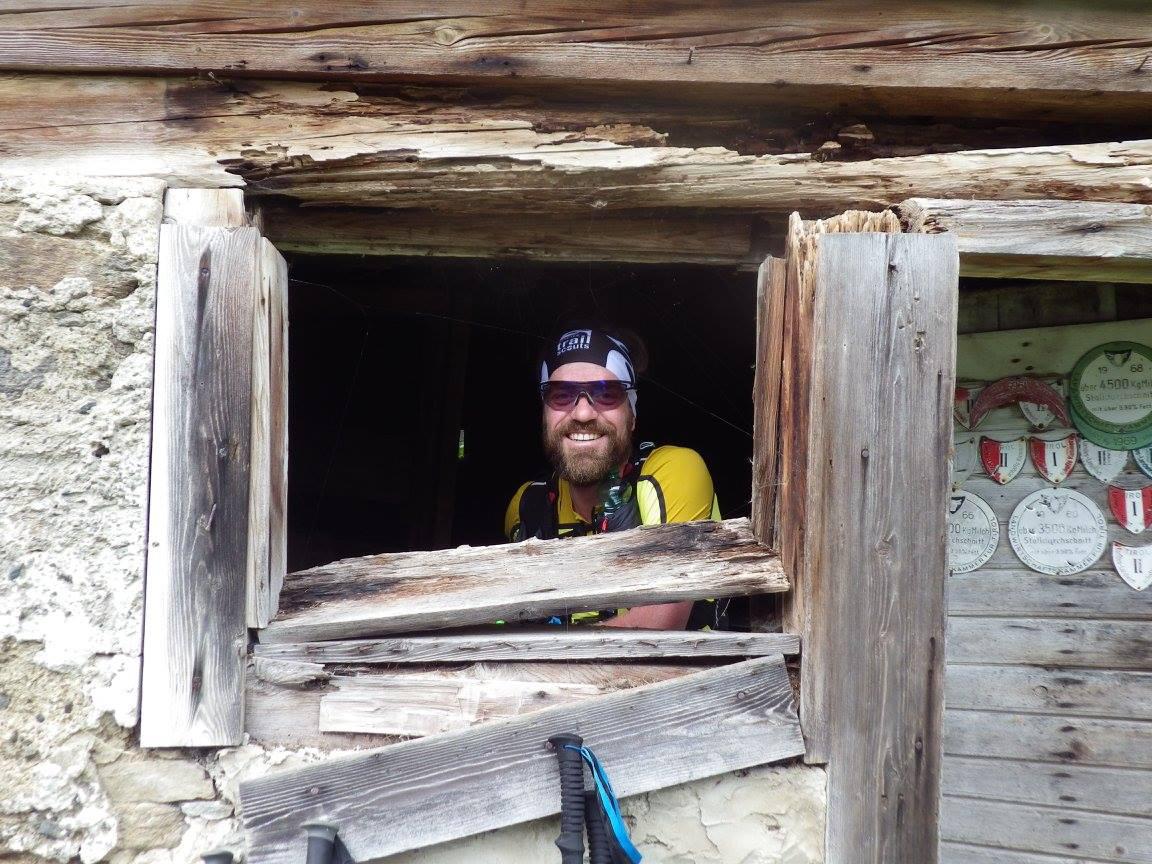 Gepackt vom Transalpine-Run Fieber: Autor Sebastian. ©Reinhard Wohlfarter